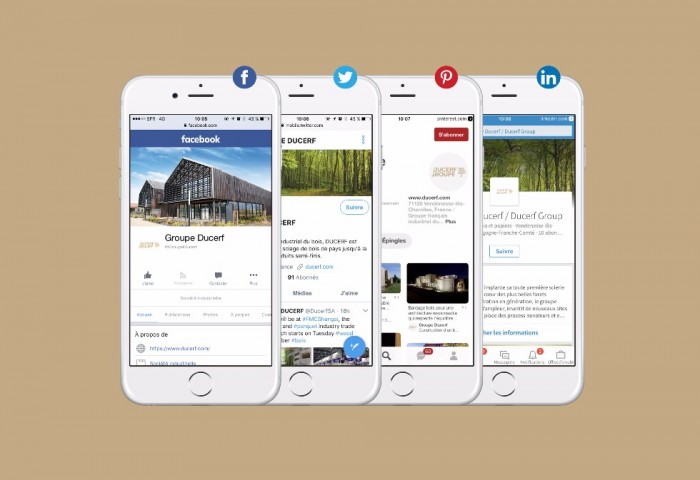 Le Groupe Ducerf est désormais sur les réseaux sociaux !