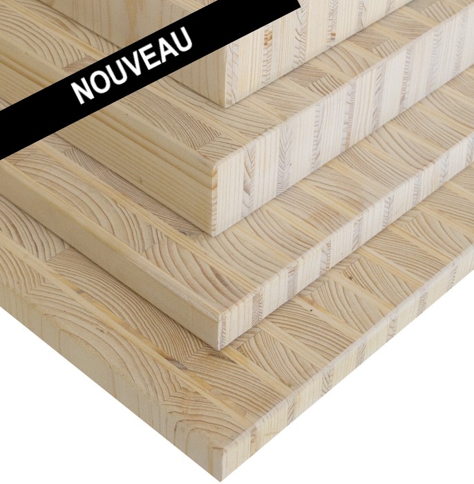 Ducerf lance sur le marché le nouveau panneau graphique YD-WOODS© N°1 design by Sylvain Hardy