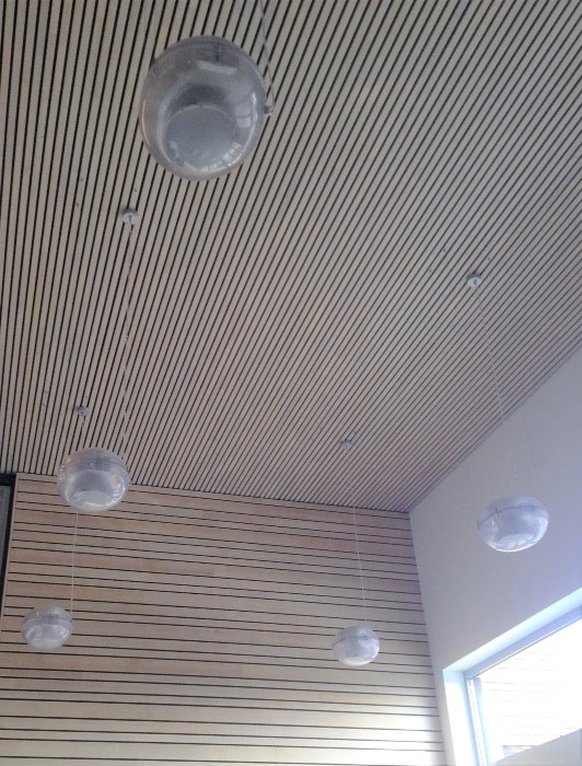 Plafond en bardage bois Ducerf