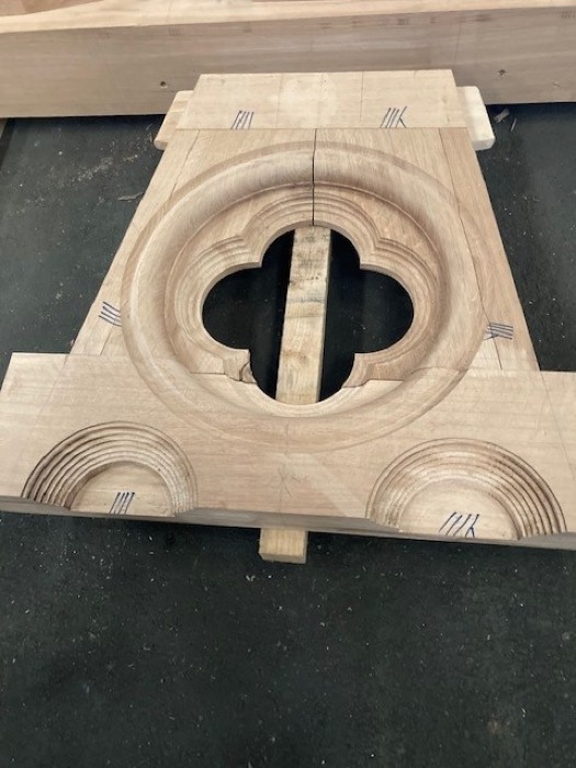 Des plots en chêne DUCERF pour la reconstruction des décors de la flèche de Notre-Dame-de-Paris