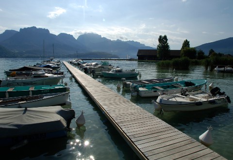 Ponton Le Bourget du Lac - Sevrier