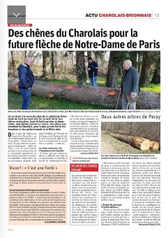 Ducerf participe à la reconstruction de Notre-Dame