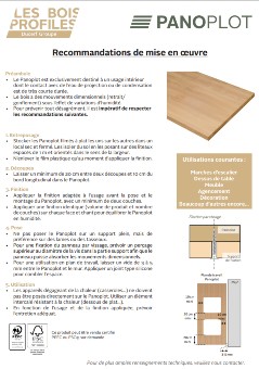 Notice utilisation Panoplot