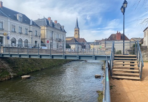 Passerelle en Chêne