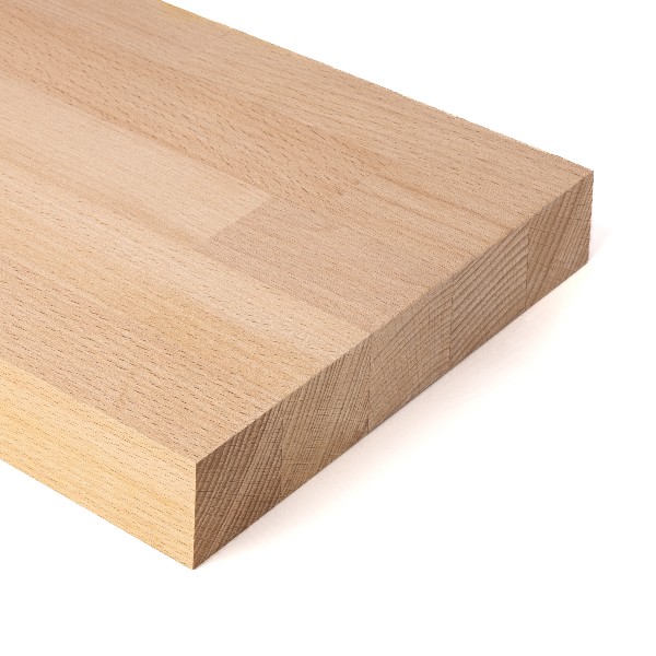 Panneau lamellé-collé hêtre étuvé L40 40mm
