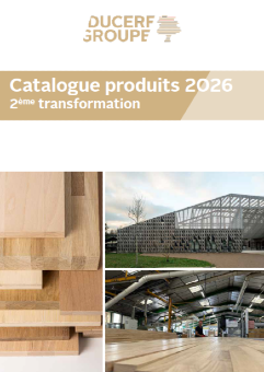 Catalogue produits bois transformés (panneaux, carrelets, bardages & terrasses)