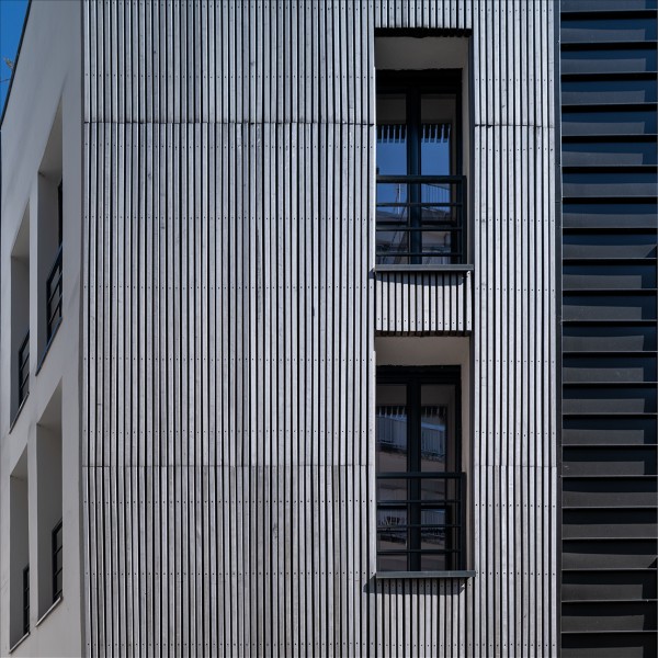 Immeuble résidentiel parisien en bardage bois