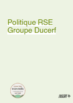 Politique RSE Groupe Ducerf