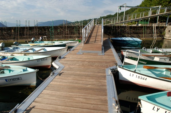 Ponton Le Bourget du Lac - Sevrier