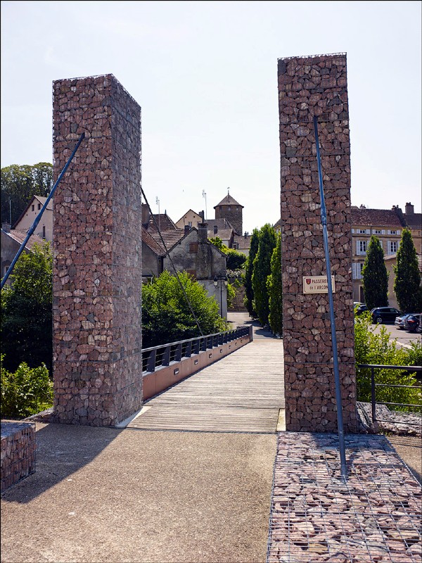 Passerelle en chêne