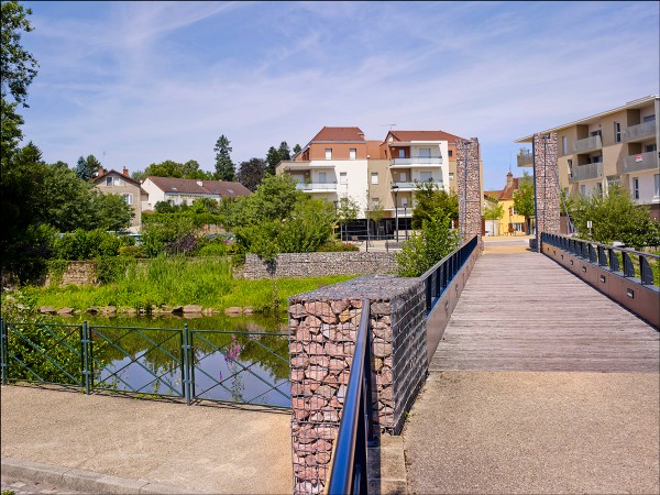 Passerelle en chêne