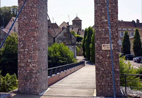 Passerelle en chêne