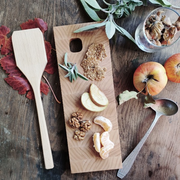 Spatule de cuisine en bois hêtre « LA BISQUE