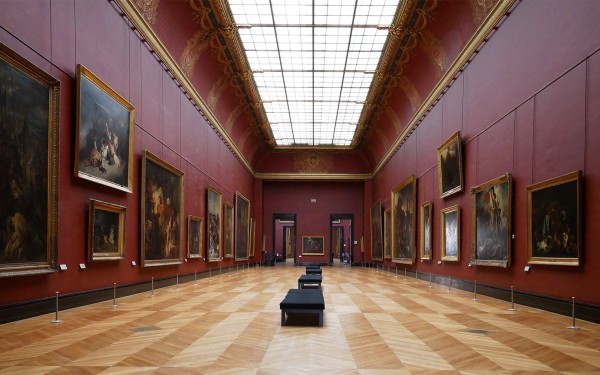 Le parquet du musée du Louvre