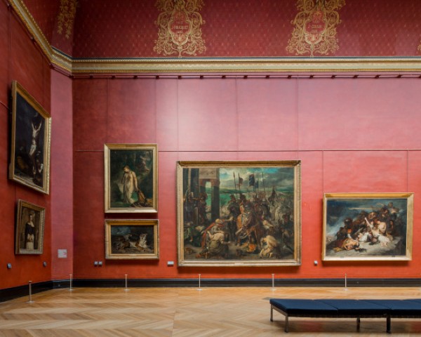 Le parquet du musée du Louvre