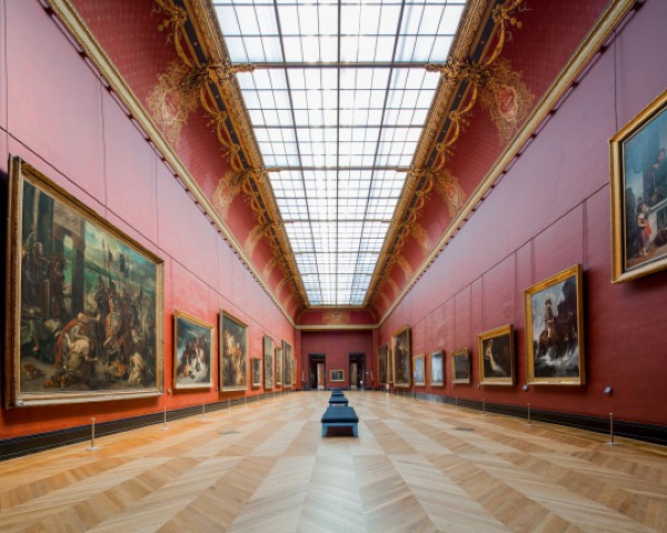 Le parquet du musée du Louvre