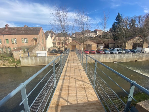 Passerelle en Chêne