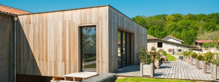 Cottage en bois au haras de la Côte