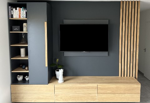 Agencement meuble TV PANOPLOT