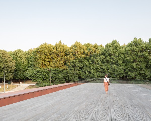 La terrasse des Quinconces