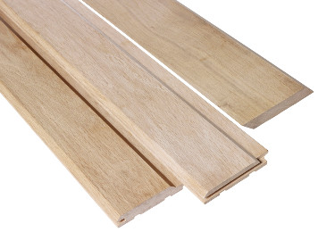 Bardages en bois feuillus chêne naturel Côtéparc